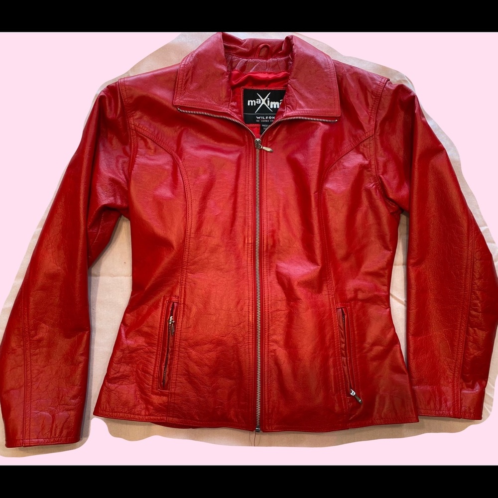 Leather jacket